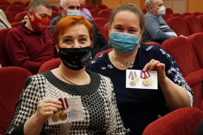 В Архангельске прошла церемония чествования ветеранов войск национальной гвардии
