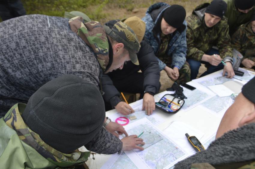 Сотрудники архангельского ОМОН завершили полевой выход 