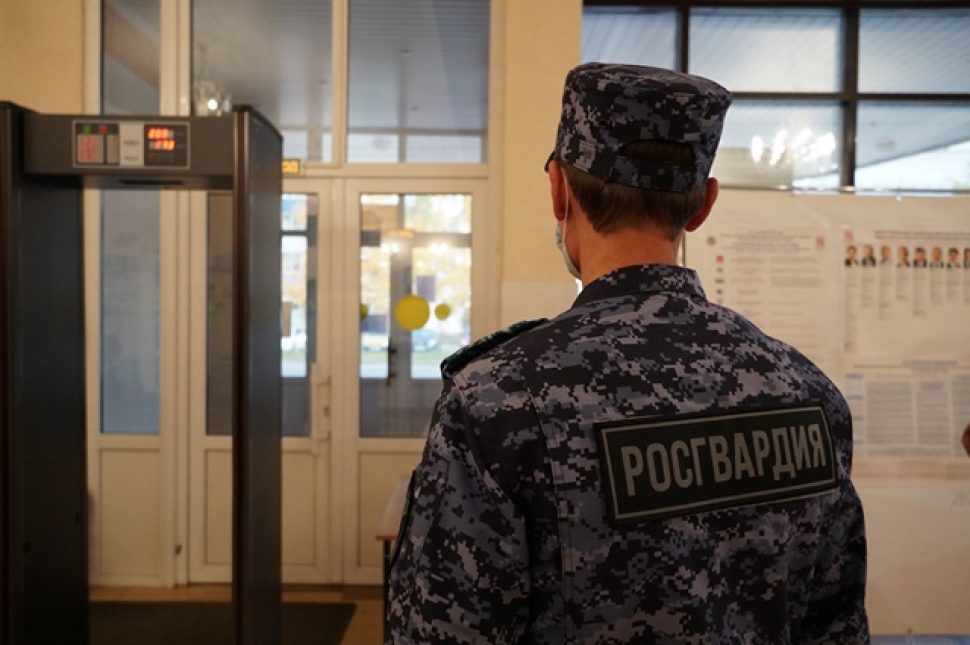 Росгвардия Поморья подвела итоги обеспечения безопасности прошедших выборов