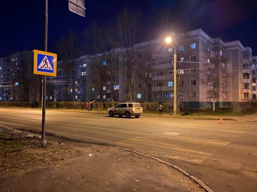 В Северодвинске на пешеходном переходе сбили 18-летнюю девушку