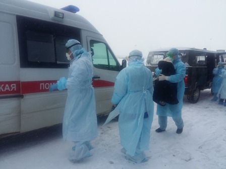 В Архангельске провели учения в воздушном пропускном пункте