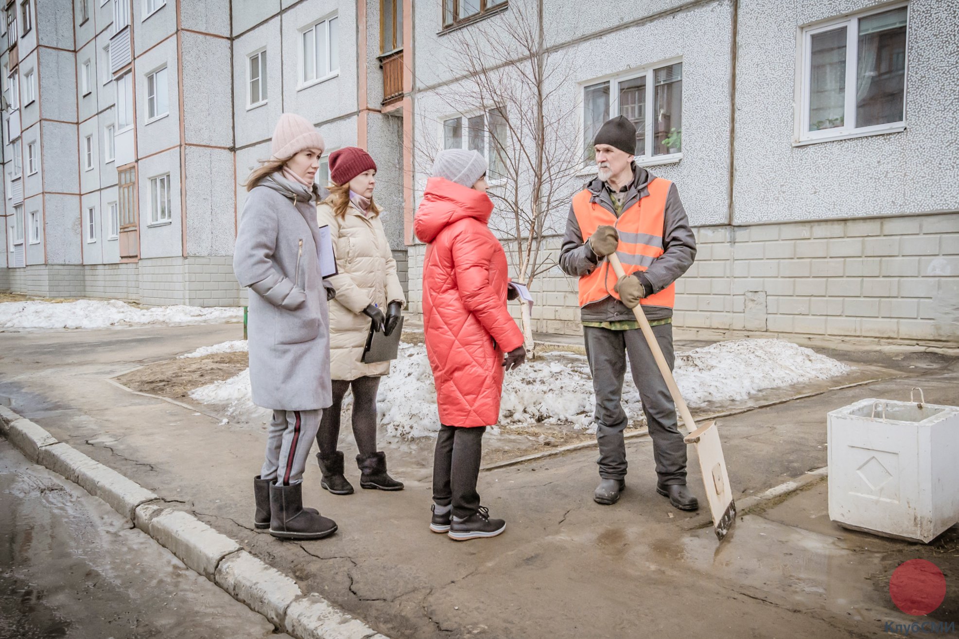 В Северодвинске выбрали лучшего дворника