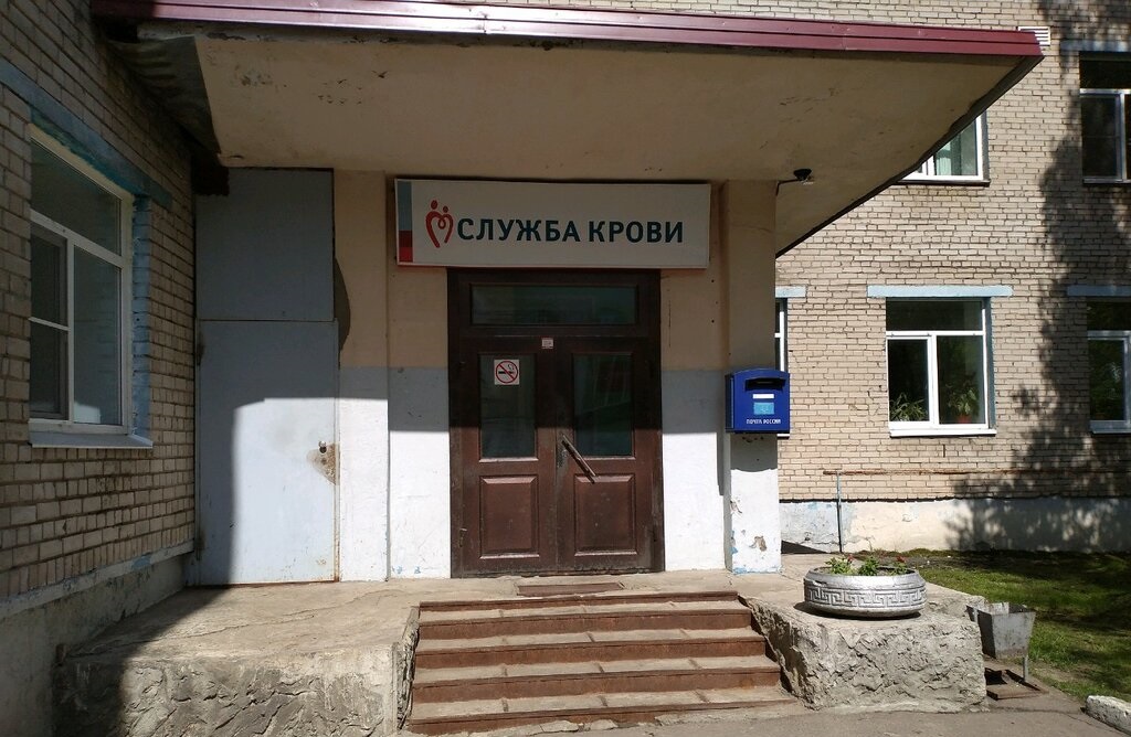 В Архангельске на станции переливания крови ночью горела кровля