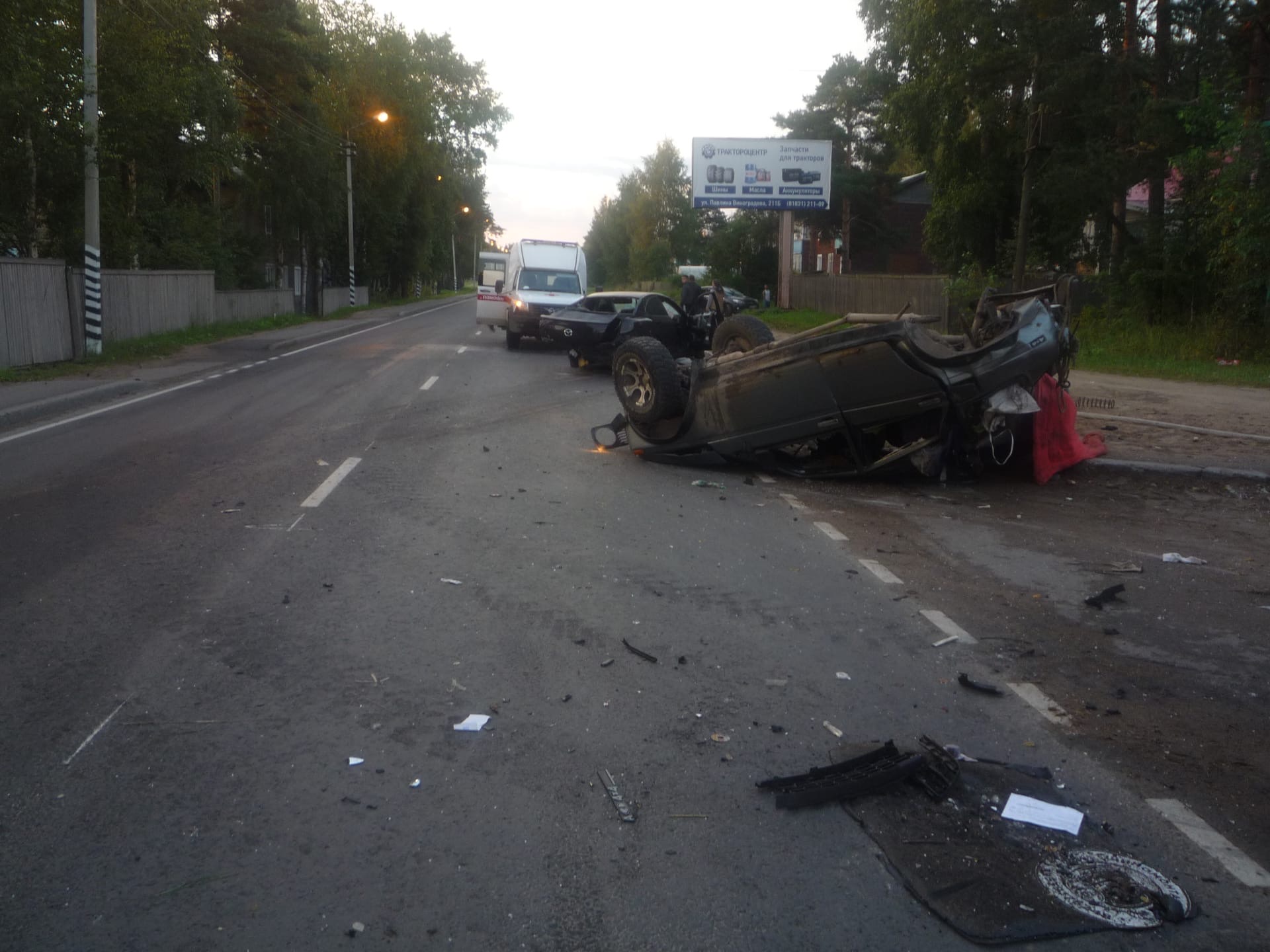 В Березнике нетрезвый водитель устроил ДТП при обгоне