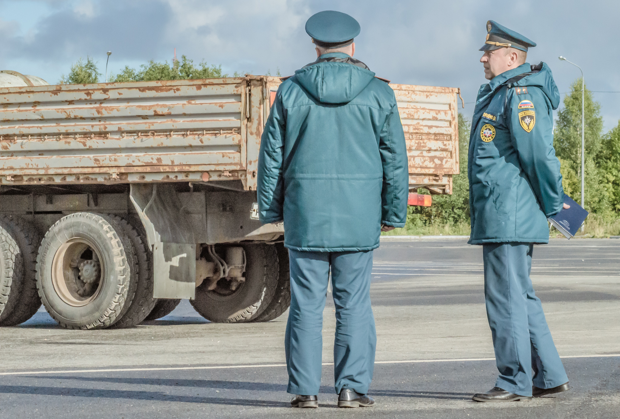 Под Архангельском прошли учения МЧС