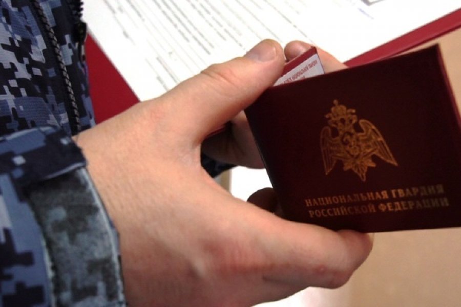 Областная Росгвардия отчиталась о результатах работы за неделю