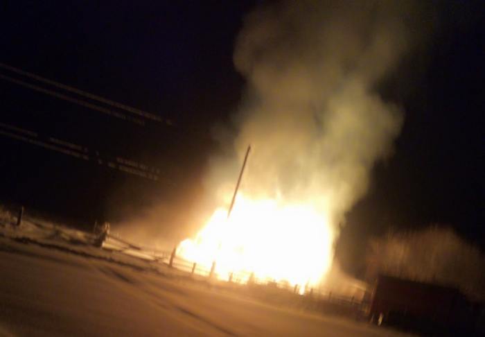 Под Шенкурском пожар уничтожил жилой дом