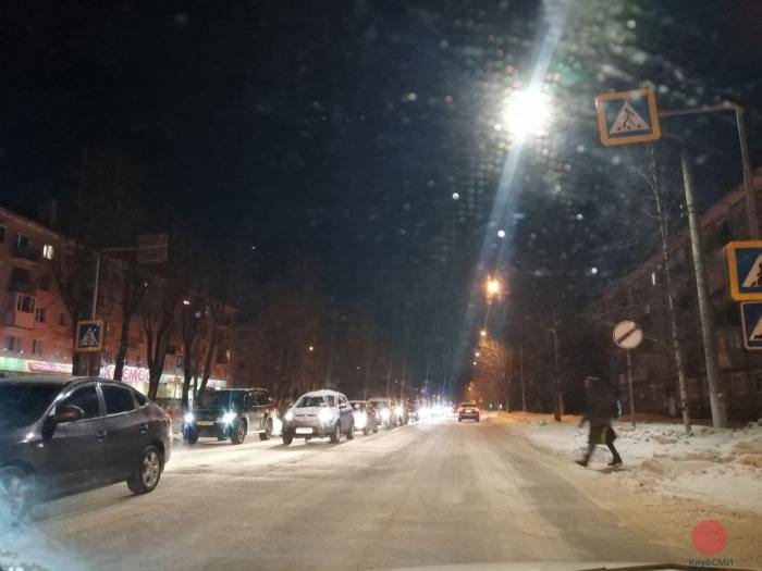 В Северодвинске мелкое ДТП привело к трудностям в движении