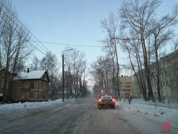 В Северодвинске очередная авария на магистрали