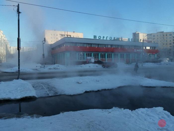 В Северодвинске очередная авария на коммунальных сетях