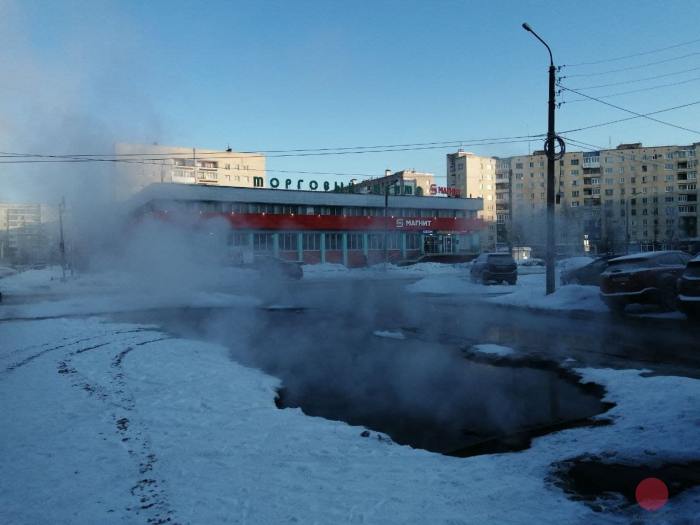 В Северодвинске очередная авария на коммунальных сетях