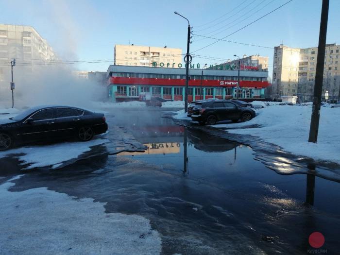 В Северодвинске очередная авария на коммунальных сетях