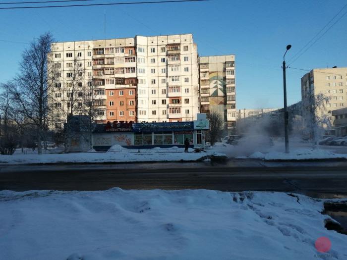 В Северодвинске очередная авария на коммунальных сетях