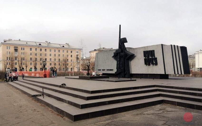 Звезду Вечного огня в Северодвинске в обещанный срок не вернули на место