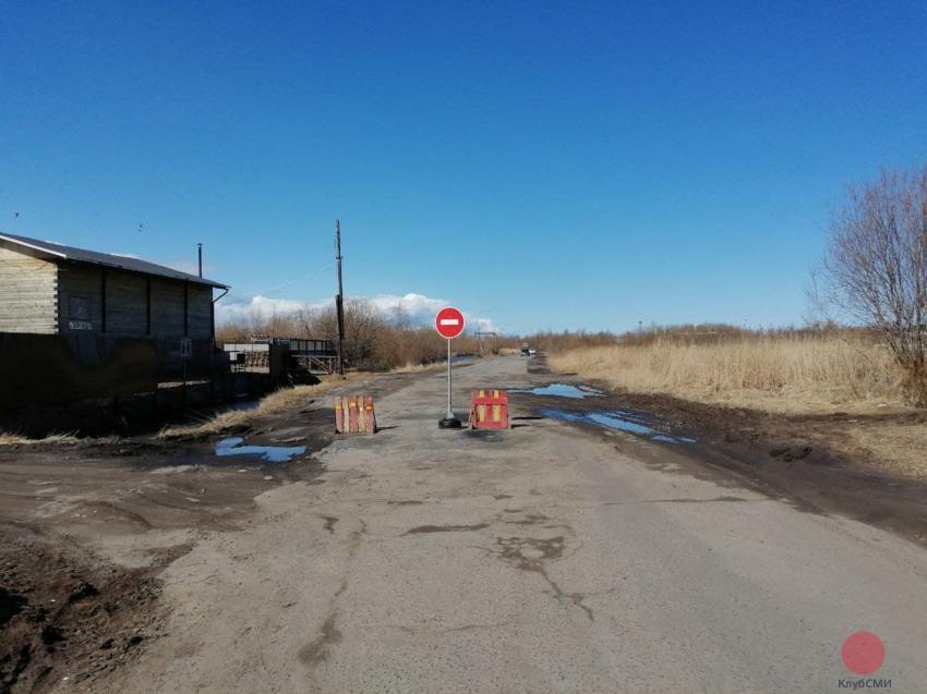 В Северодвинске ограничили движение по Запрудному проезду
