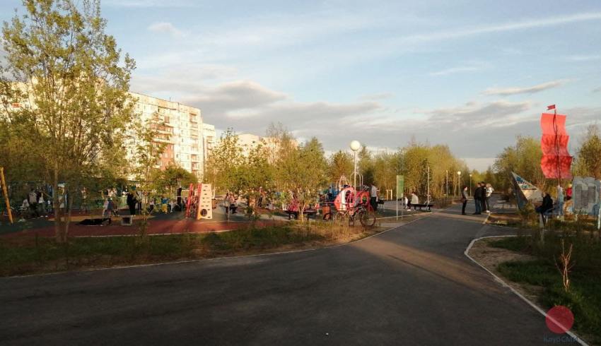 Обновлённый Приморский парк пришелся по душе северодвинцам