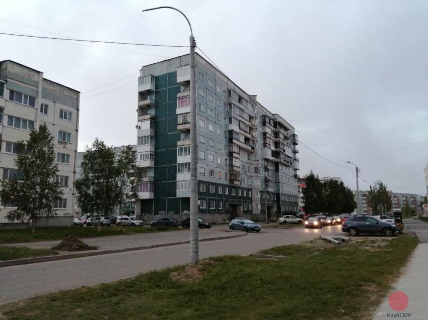 В Северодвинске водитель «БМВ» сбил фонарный столб