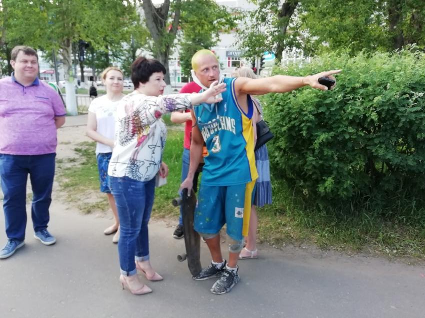 В Северодвинске состоялся конкурс уличных художников