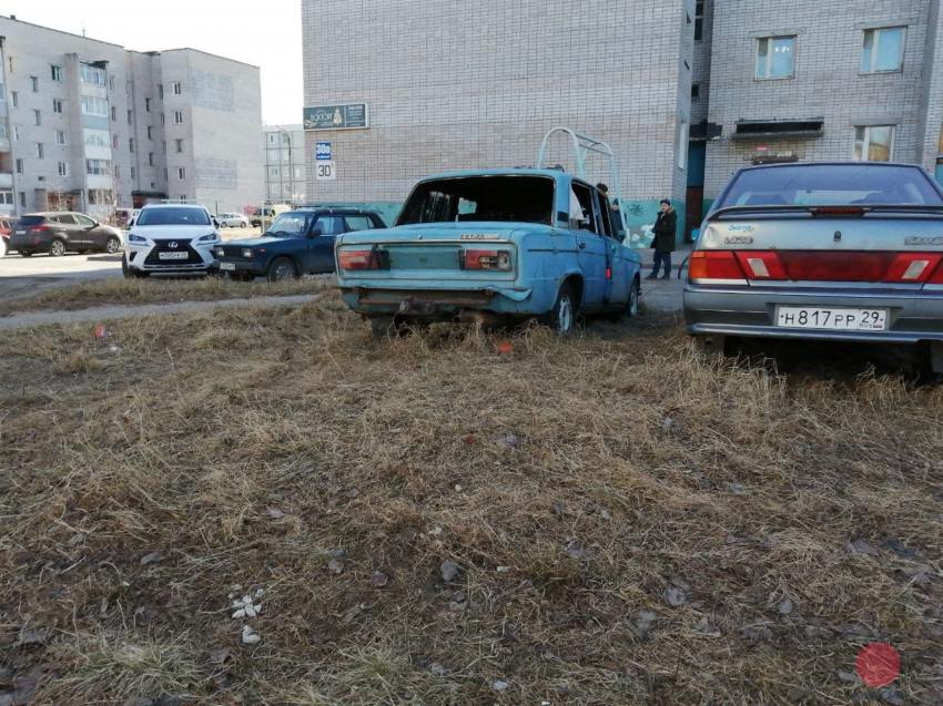 В Северодвинске проблемы с автохламом решают избирательно