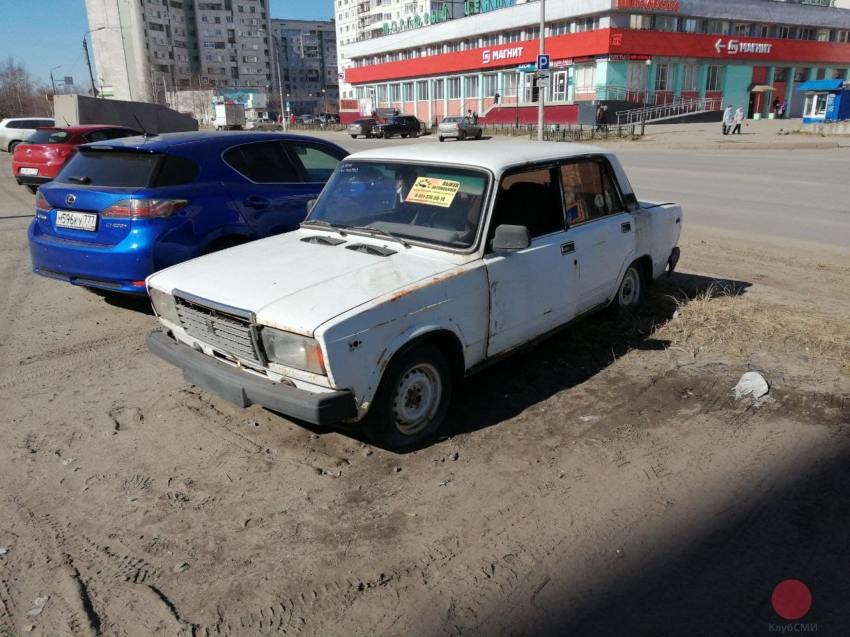 В Северодвинске проблемы с автохламом решают избирательно