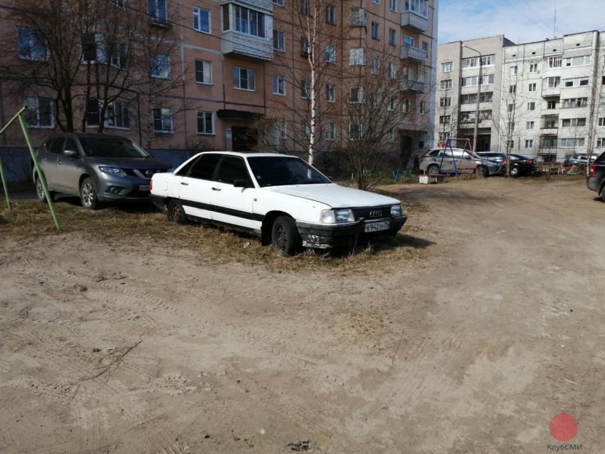 В Северодвинске проблемы с автохламом решают избирательно