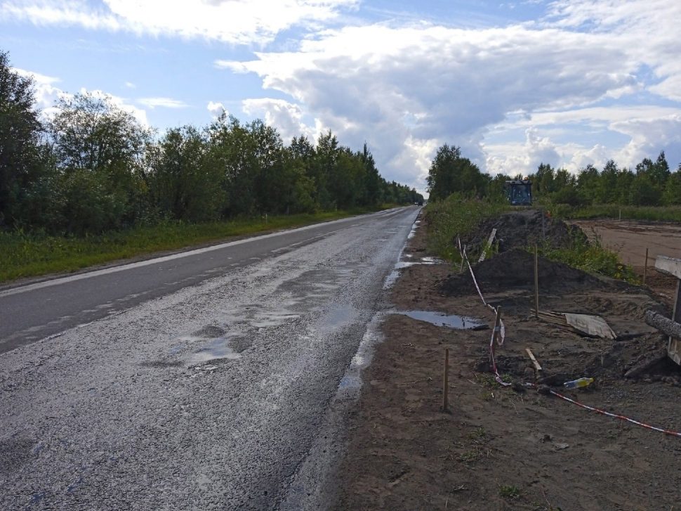 Автомобильное движение ограничат на Солзенском шоссе Северодвинска