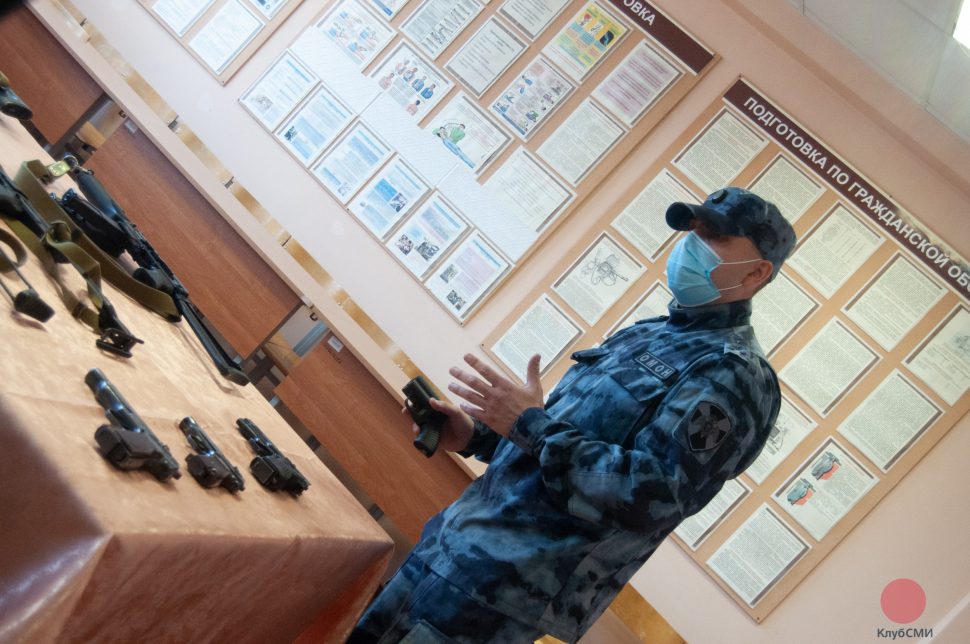 В Архангельске Росгвардия провела пресс-конференцию, приуроченную к 5-летию образования управления Росгвардии