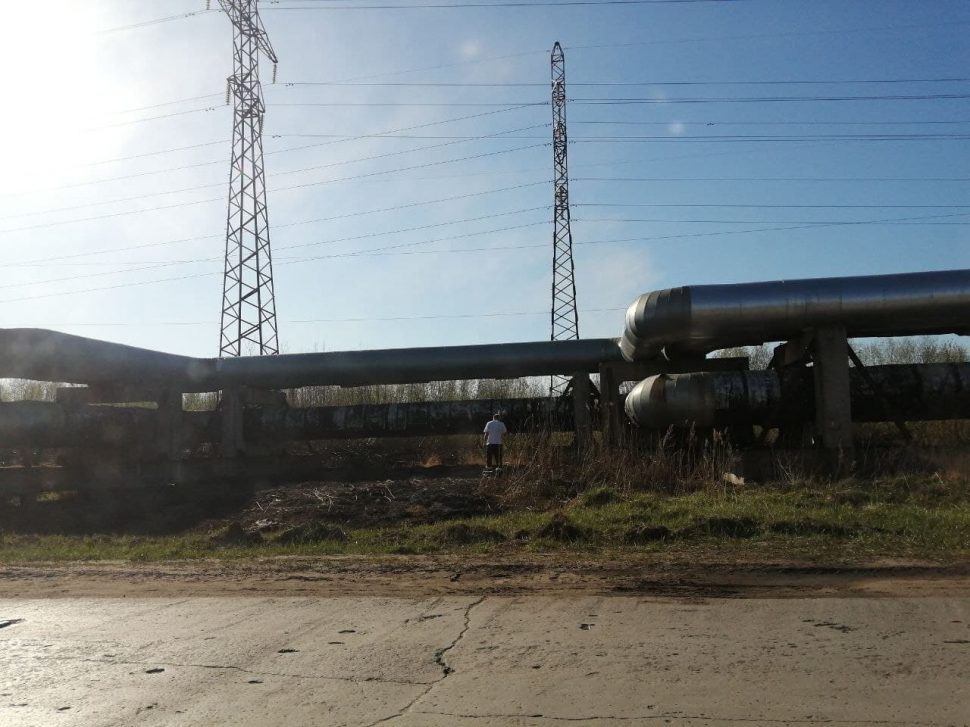 Возле северодвинской ТЭЦ-2 горел торф