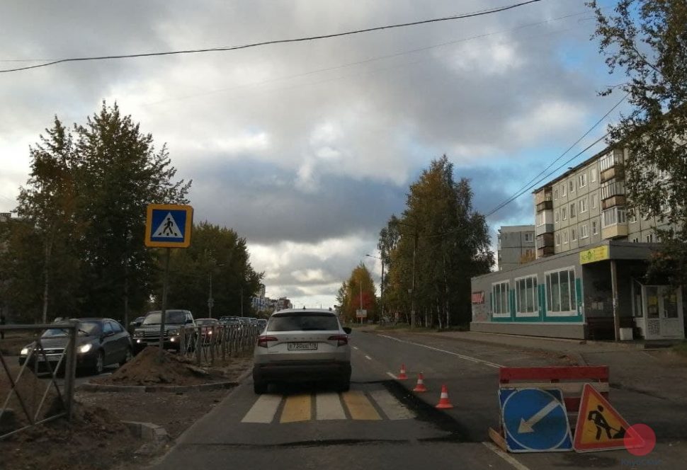В Северодвинске обустраивают искусственные неровности