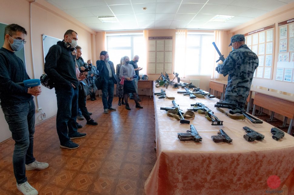 В Архангельске Росгвардия провела пресс-конференцию, приуроченную к 5-летию образования управления Росгвардии
