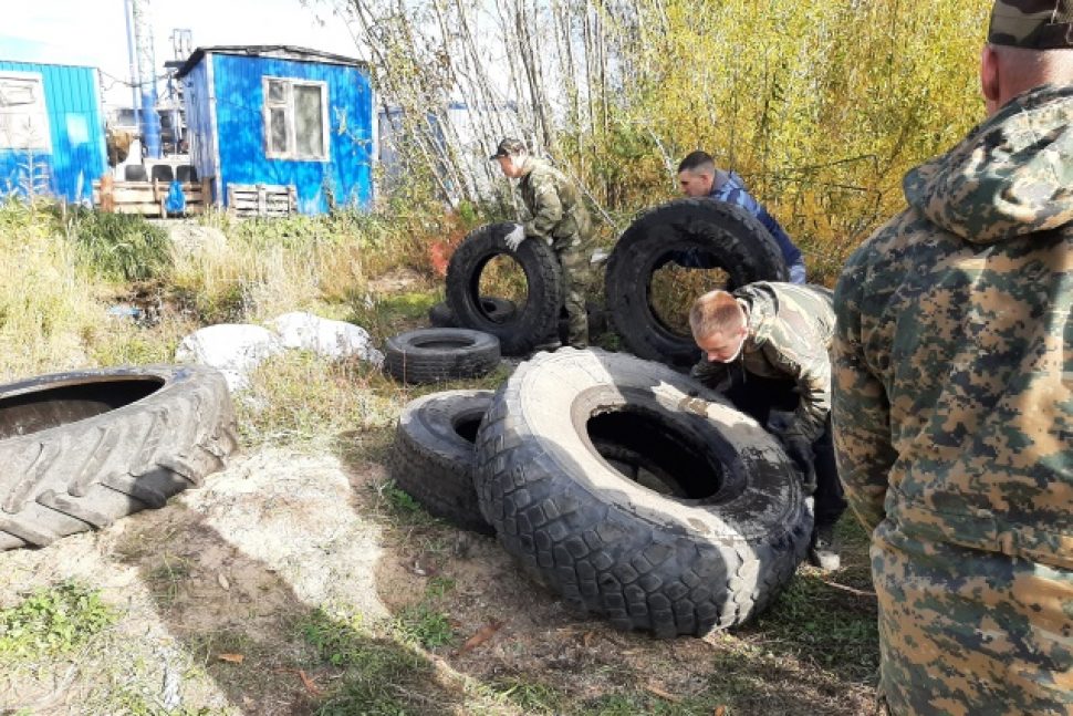 Росгвардейцы Поморья присоединились к акции «Зеленая Россия»