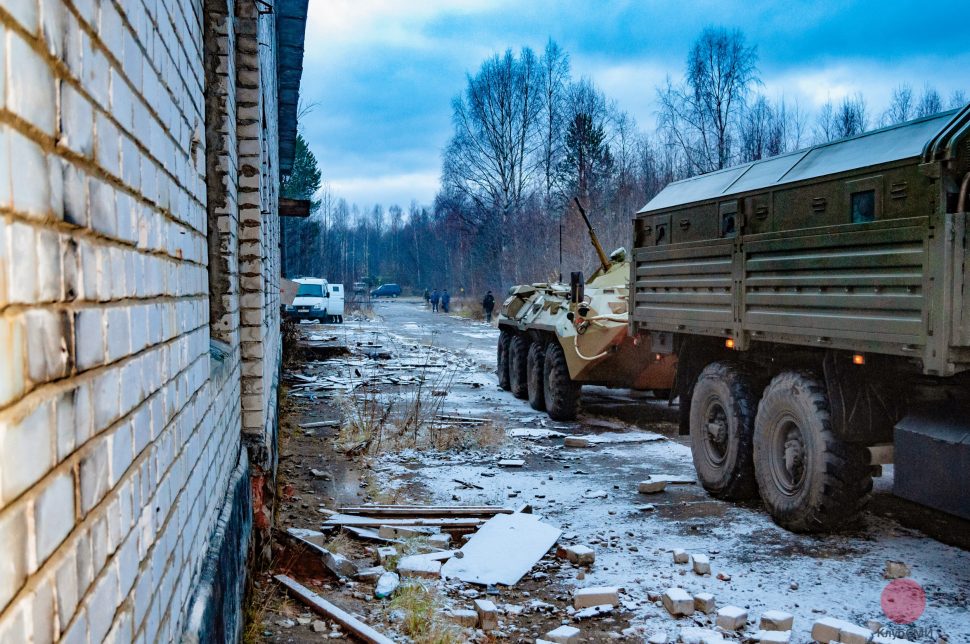 Под Архангельском прошли учения Росгвардии