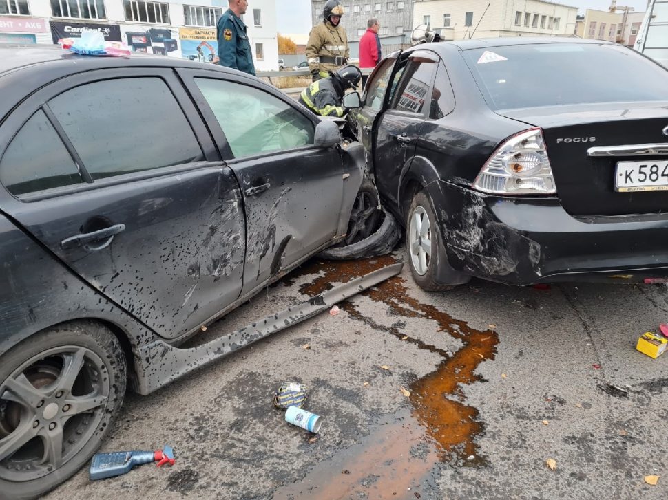 Водитель иномарки пострадал в ДТП в Северодвинске
