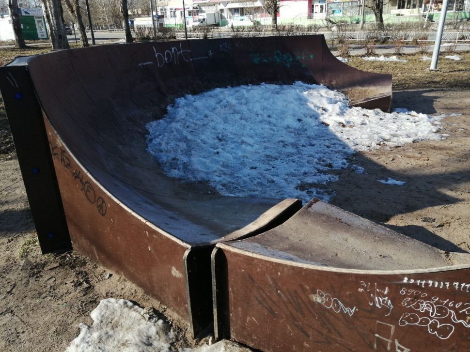 На аллее Молодежи Северодвинска заменят папм трек