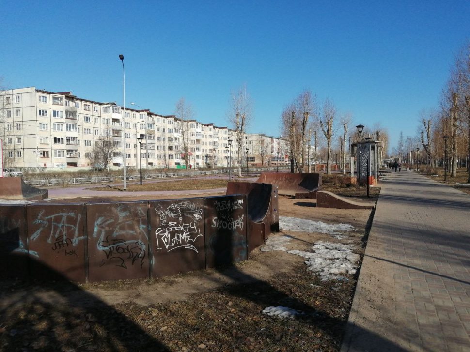 На аллее Молодежи Северодвинска заменят папм трек