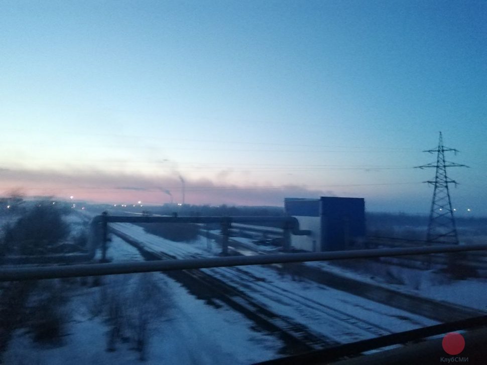 В Северодвинске горит свалка