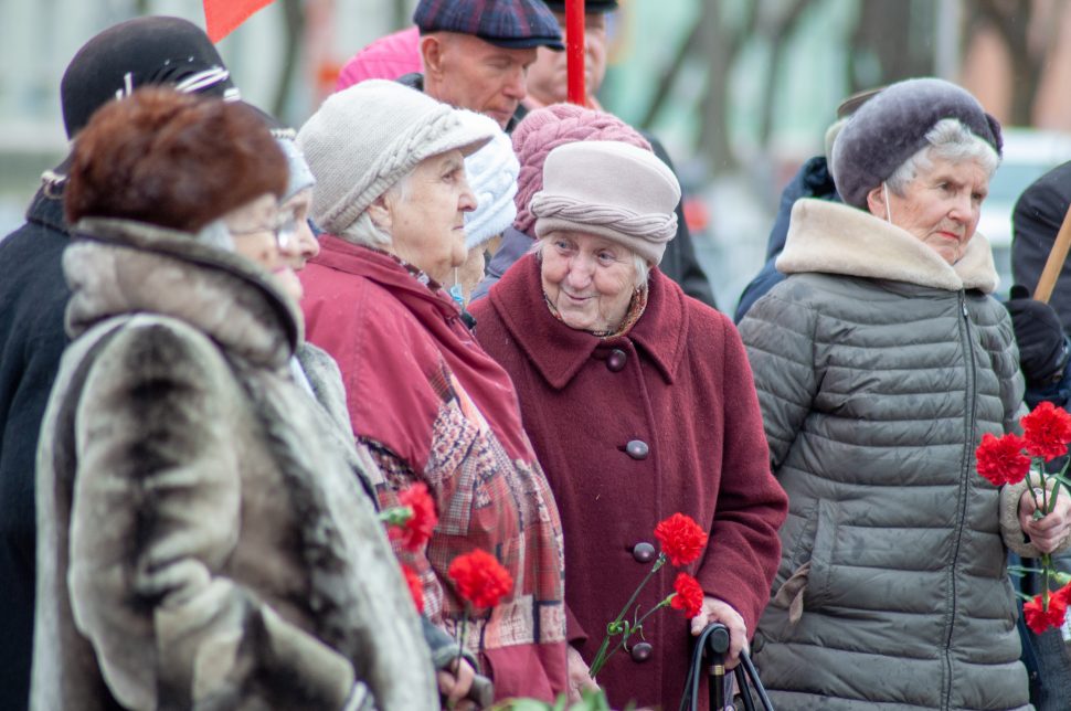 Митинг в честь 152 дня рождения Ленина прошёл в Северодвинске