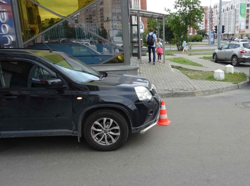 Внедорожник «Ниссан» сбил ребёнка в Архангельске