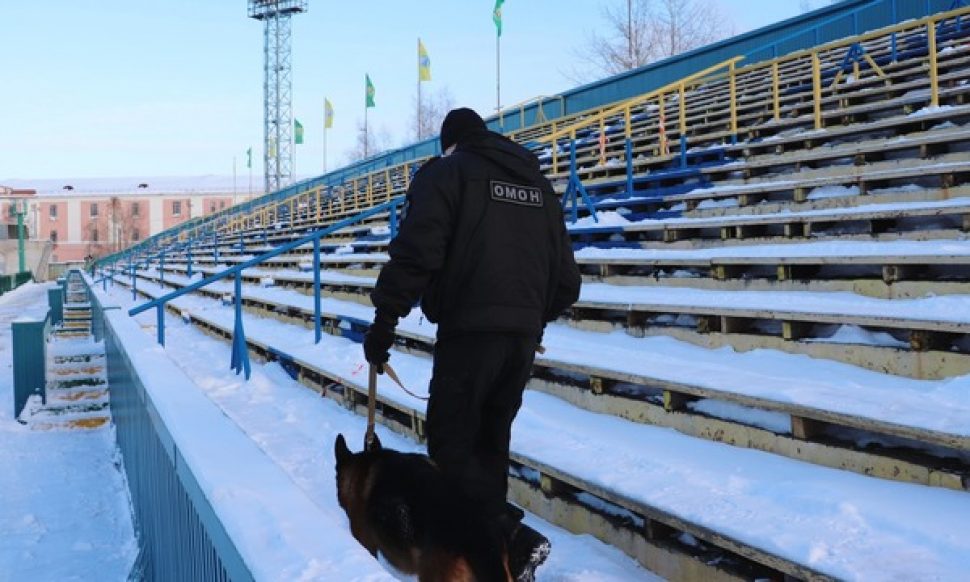 В Архангельске при содействии Росгвардии обеспечена безопасность матча по хоккею с мячом