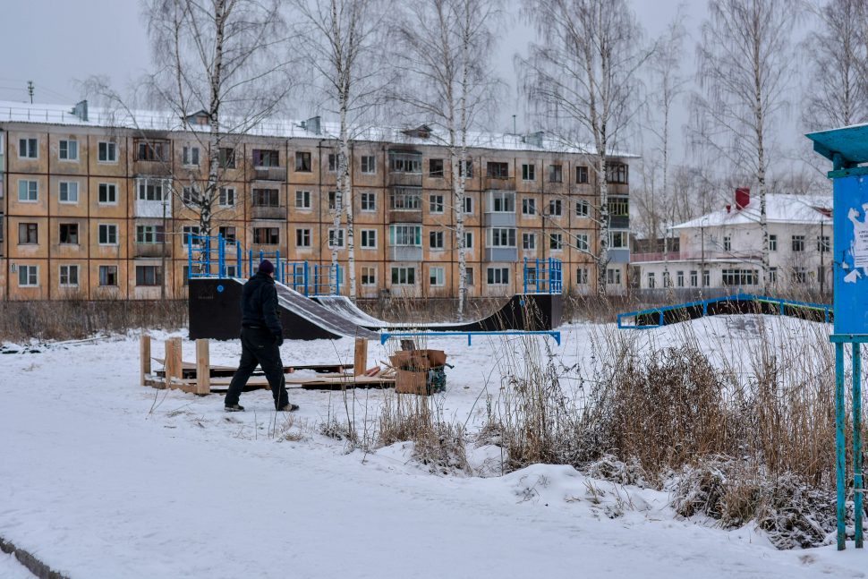 В Коряжме есть свой скейт-парк