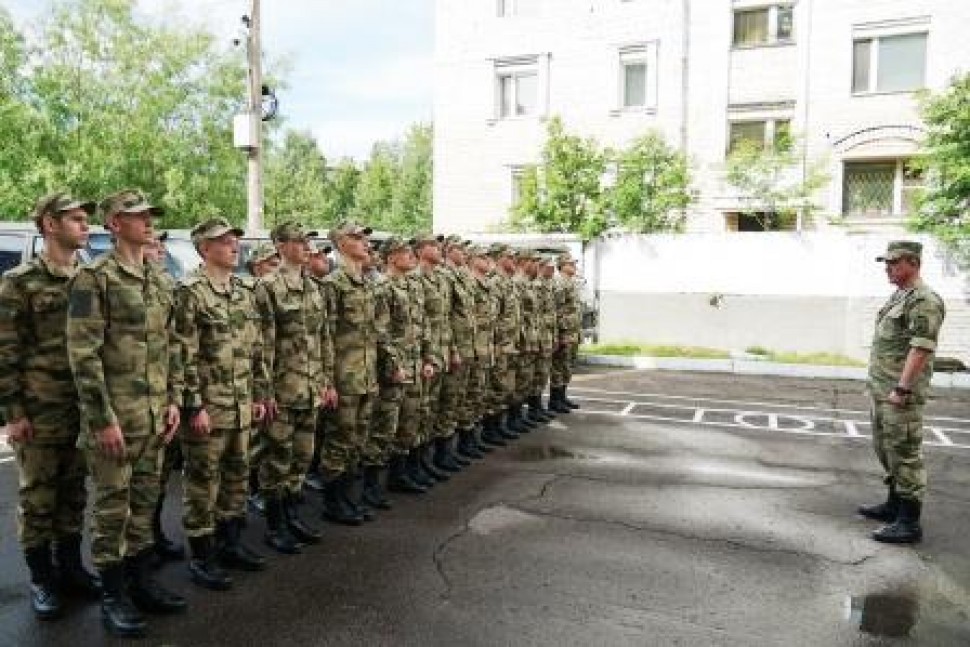 Юноши из Архангельской области будут проходить службу по призыву в частях Северо-Западного округа Росгвардии