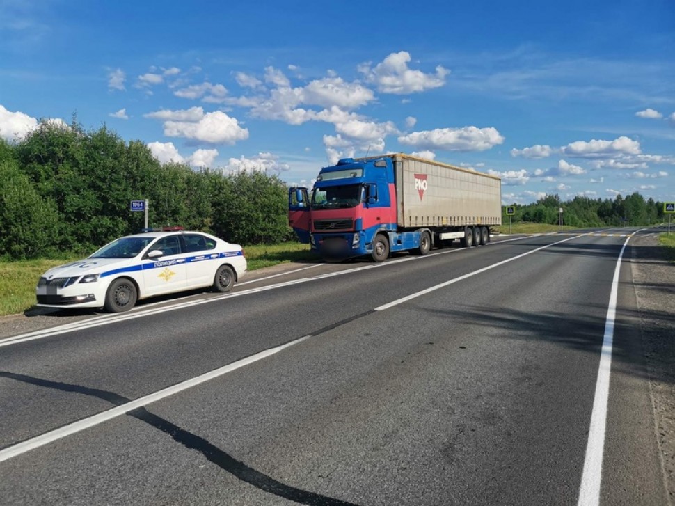 Под Архангельском поймали пьяного водителя фуры