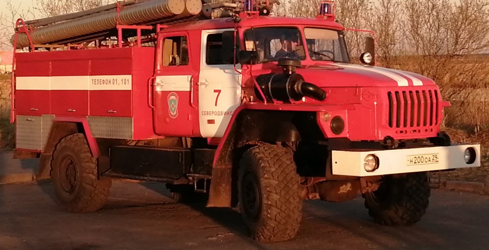 В Северодвинске в квартире на Труда ночью загорелась ванная