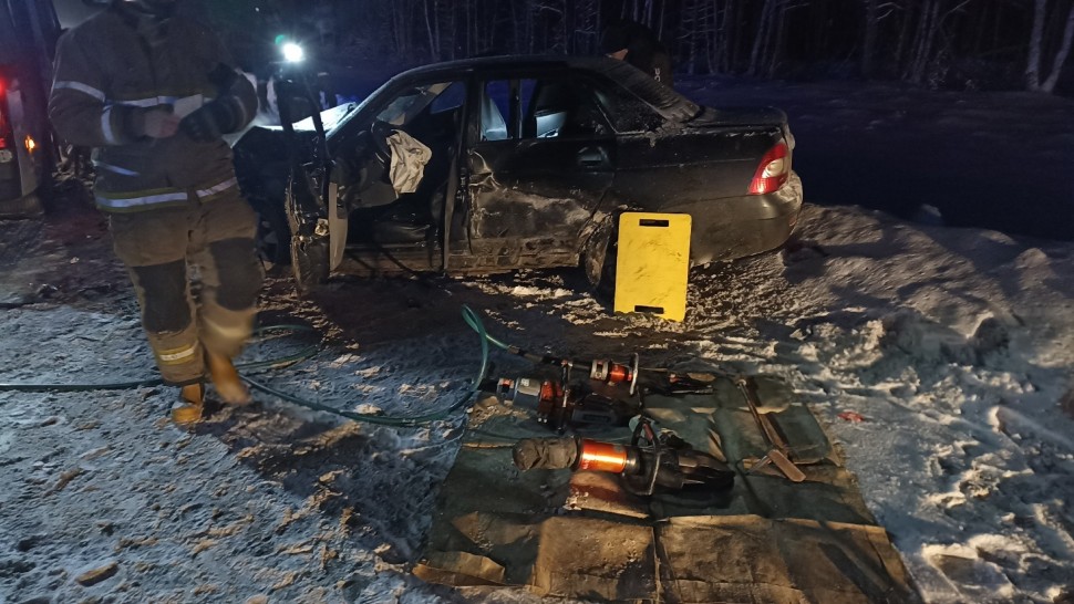 Серьёзное ДТП произошло на въезде в Северодвинск