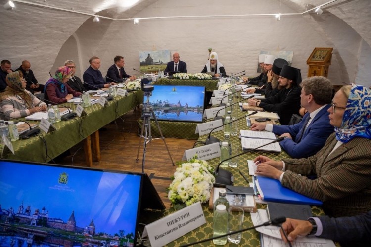 На Соловках завершается Пастырский визит Патриарха