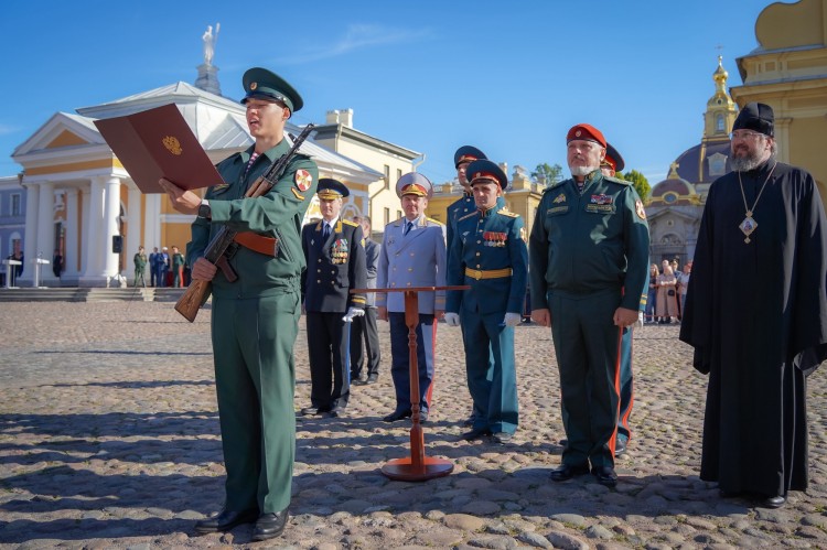 Курсанты из Архангельской области приняли Военную присягу 