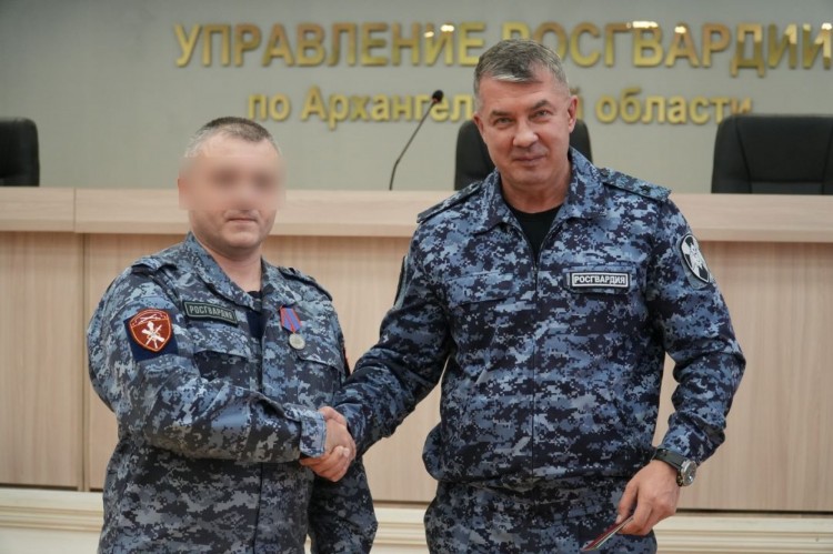 Офицеры Росгвардии – участники СВО получили государственные награды
