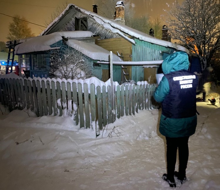 Жительница Няндомы погибла на пожаре