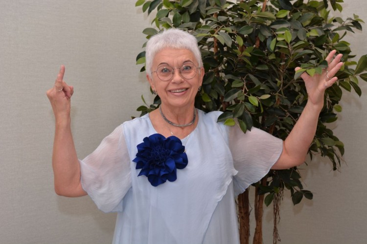 Ольга Голубцова отмечает юбилей