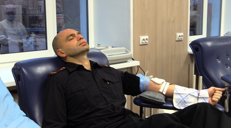 Военные следователи Северного флота приняли участие  в донорской акции